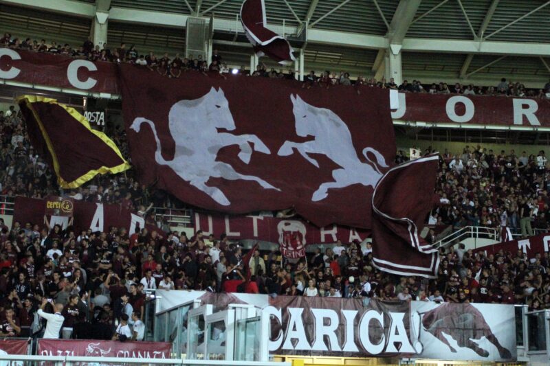 Tifosi du Torino au stade