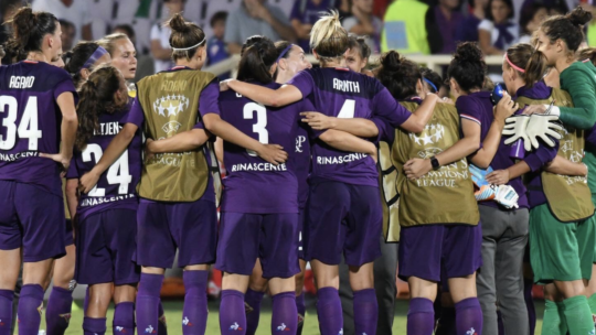 L'équipe féminine de la Fiorentina