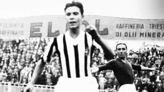 Felice Borel, joueur de la Juventus
