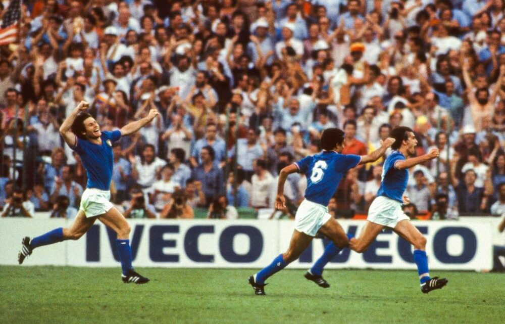 Coupe du monde 1982 : Tardelli marque pour l'Italie